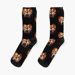 Mountain Valentine Socks