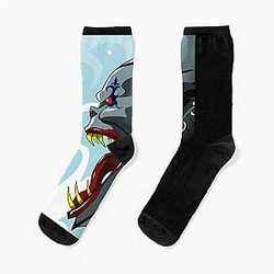 Girls Love Anime Mountain Monsters Sea Monster Move Socks
