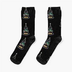 Mountain Monsters Christmas Socks