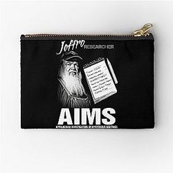 Mountain Monsters Jeff the Researcher Zipper Pouch