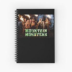 Mountain Monsters Spiral Notebook