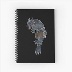 Awesome First Day Grow With Me Mountain Monster Notebook