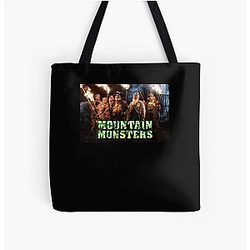 Mountain Monsters All Over Print Tote Bag
