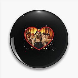 Mountain Monsters Valentine Pin