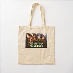 Mountain Monsters Women Cotton Tote Bag
