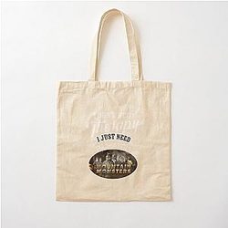 Mountain Monsters Cotton Tote Bag