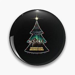 Mountain Monsters Christmas Pin