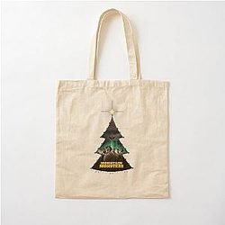 Mountain Monsters Christmas Cotton Tote Bag