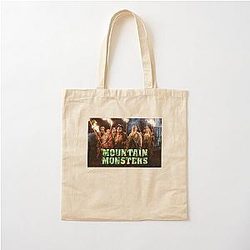 Mountain Monsters Cotton Tote Bag
