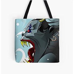 Mountain Monsters Sea Monster All Over Print Tote Bag