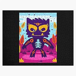 Birthday Girl Mountain Monsters Sea Monster Vintage Style Jigsaw Puzzle