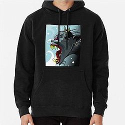 Girls Love Anime And Mountain Monsters Sea Monster Hoodie