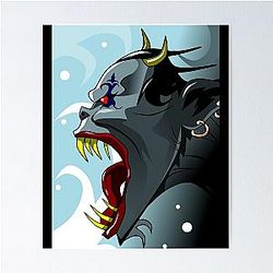 Girls Love Anime And Monsters Awesome Move Poster