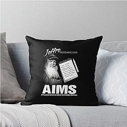 Mountain Monsters Jeff the Researcher Throw Pillow
