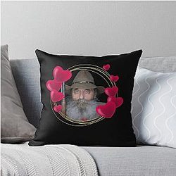 Mountain Monsters Throw Pillow
