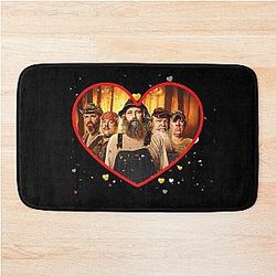 Mountain Valentine Bath Mat