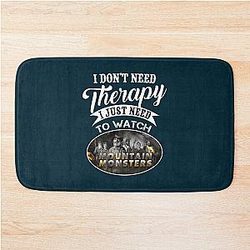 Mountain Monsters Bath Mat