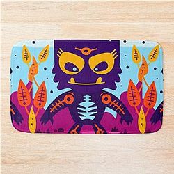 Mountain Sea Monster Bath Mat