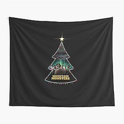 Mountain Monsters Christmas Tapestry