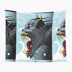 Mountain Monsters Sea Tapestry