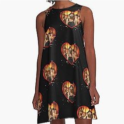 Mountain Monsters Valentine Dress