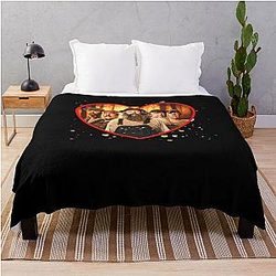 Mountain Monsters Valentine Throw Blanket