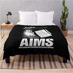 Mountain Monsters Jeff the Researcher Throw Blanket