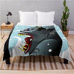 Mountain Monster Throw Blanket