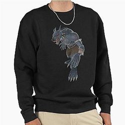 Awesome First Day Grow With Cute Photographic Mountain Monsters Pullover Sweatshirt