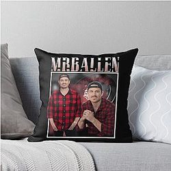 Mr Ballen Vintage Throw Pillow