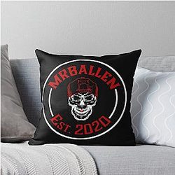 Mr. Ballen Throw Pillow