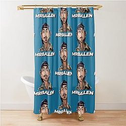 Mr. Ballen Shower Curtain