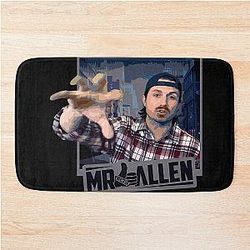 Mr. Ballen Black Bath Mat