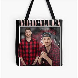 Mr Ballen Vintage All Over Print Tote Bag