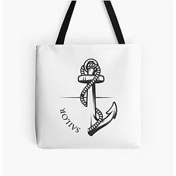 Anchor Sailor Tote Bag