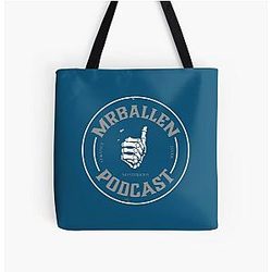 Mr. Ballen All Overprint Tote Bag