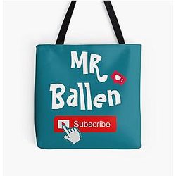 Mr. Ballen All Over Print Tote Bag