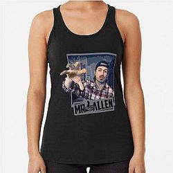 Mr. Ballen Black Racerback Tank Top
