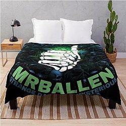 Mr Ballen Strange Dark And Mysterious Throw Blanket