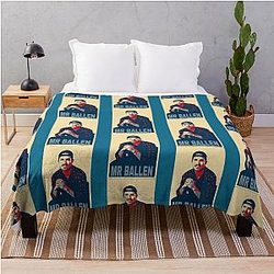 Mr. Ballen Throw Blanket