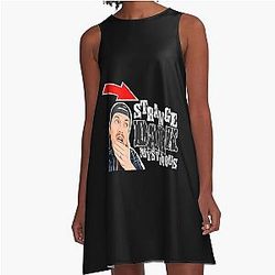 Mr. ballen Dark A-Line Dress