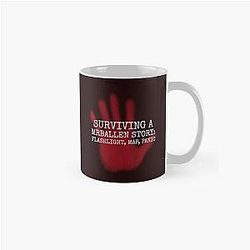 Surviving an MR BALLEREN Story: Flashlight Map Panic Classic Mug