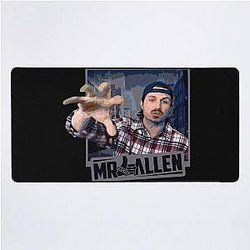 Mr. Ballen Black Desk Mat