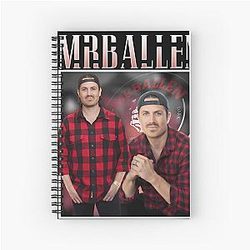 Mr ballen Vintage Spiral Notebook