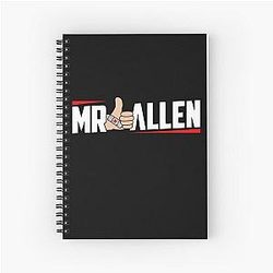MrBallen Merch Spiral Notebook