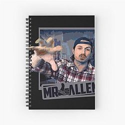 Mr. Ballen Black Spiral Notebook