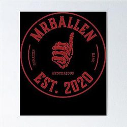 Mr. Ballen Dark Mysterious 2020 Poster