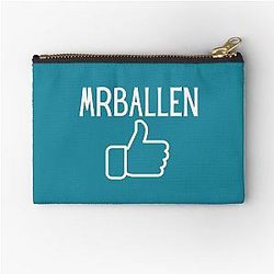 Mr. Ballen Zipper Pouch