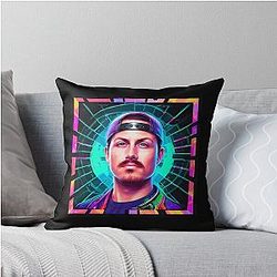 Mr Ballen Dark Mysterious Throw Pillow Est 2020