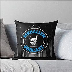 Mr. Ballen Mysterious Throw Pillow